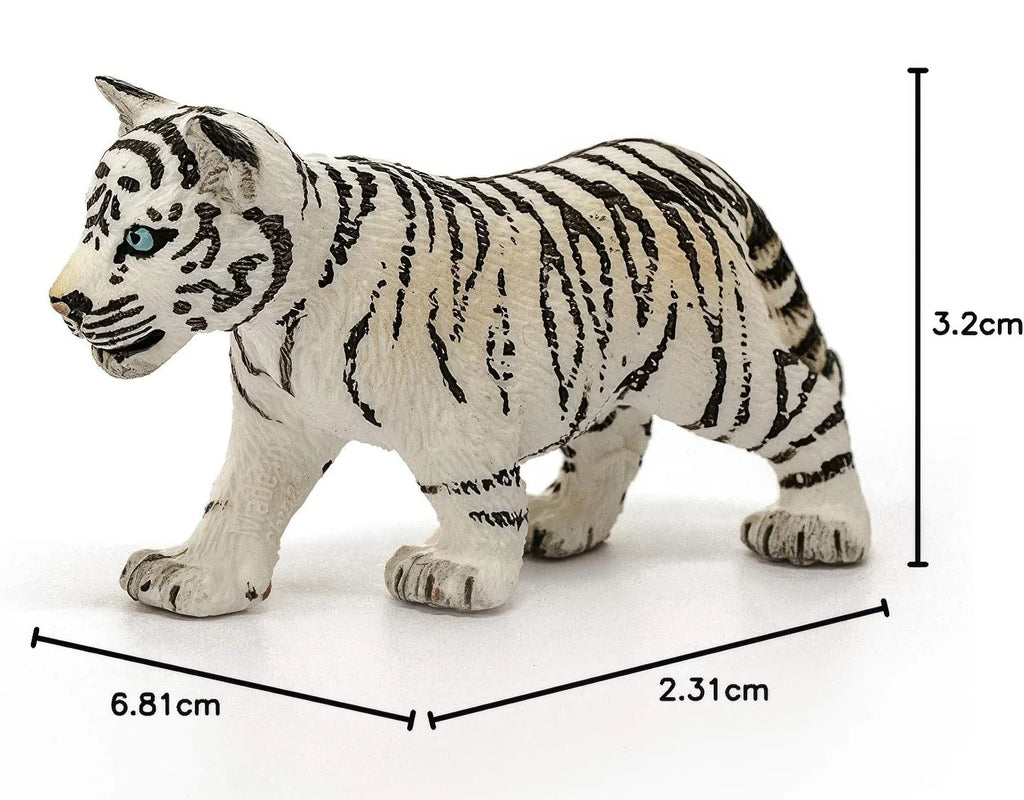 Schleich 14732 Tiger Cub White Figure