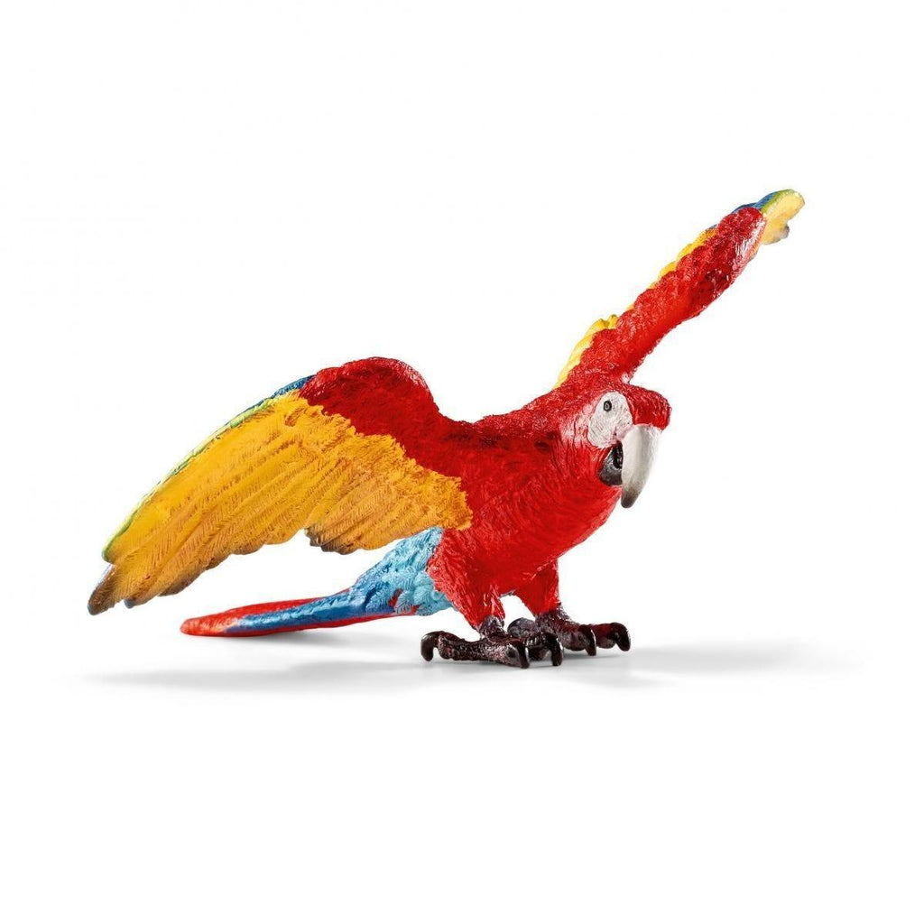 SCHLEICH 14737 Macaw Parrot Figure - TOYBOX Toy Shop