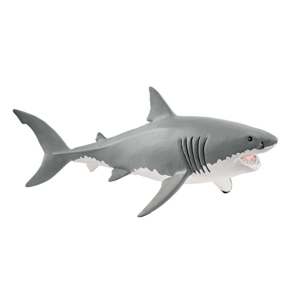 Schleich 14809 Great White Shark Figure - TOYBOX Toy Shop