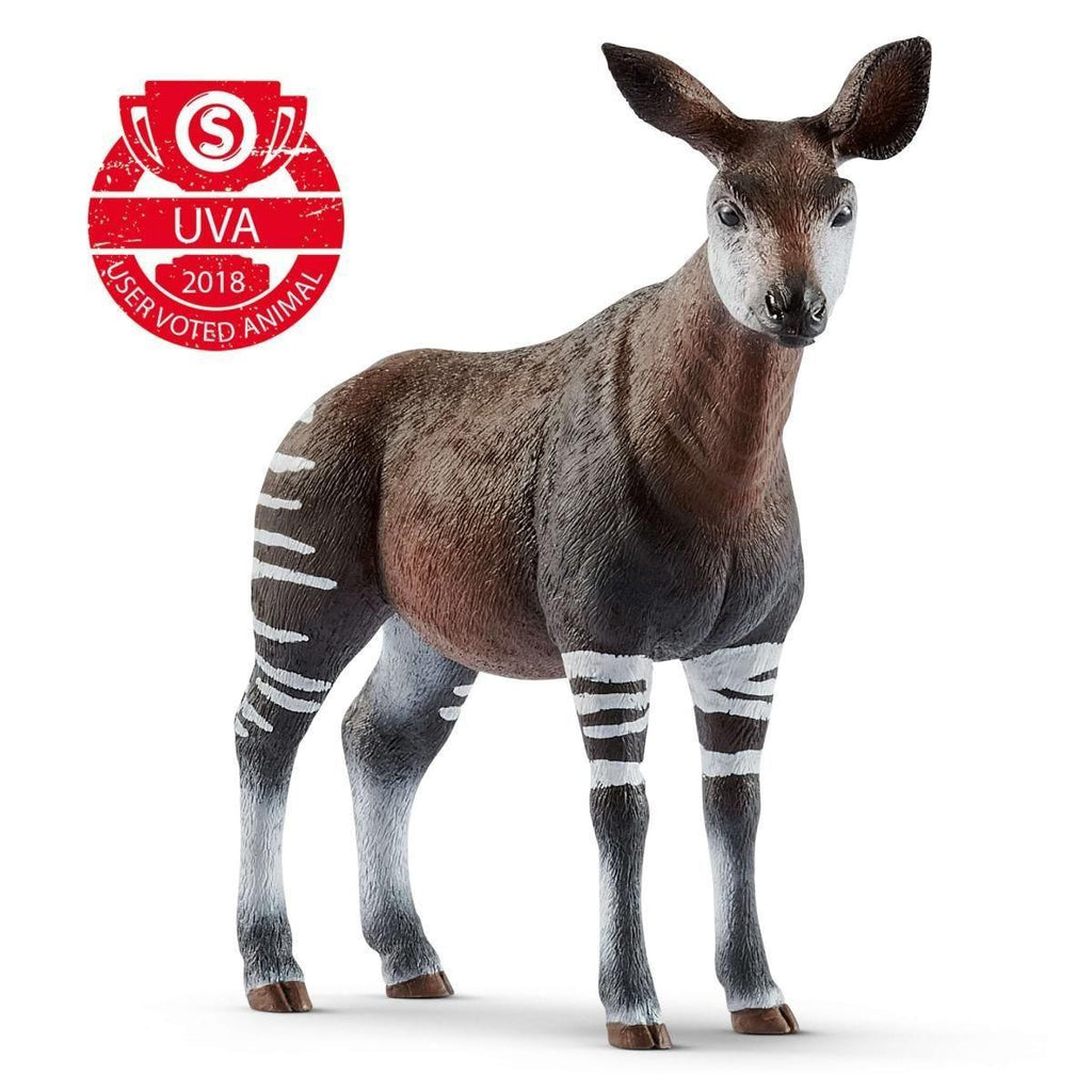 Schleich 14830 Okapi Giraffe Figure - TOYBOX Toy Shop