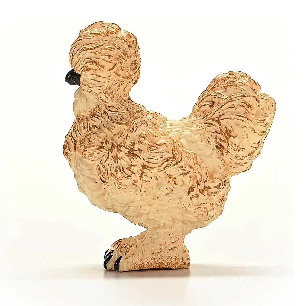 Schleich 14891 Silkie Chicken Figure