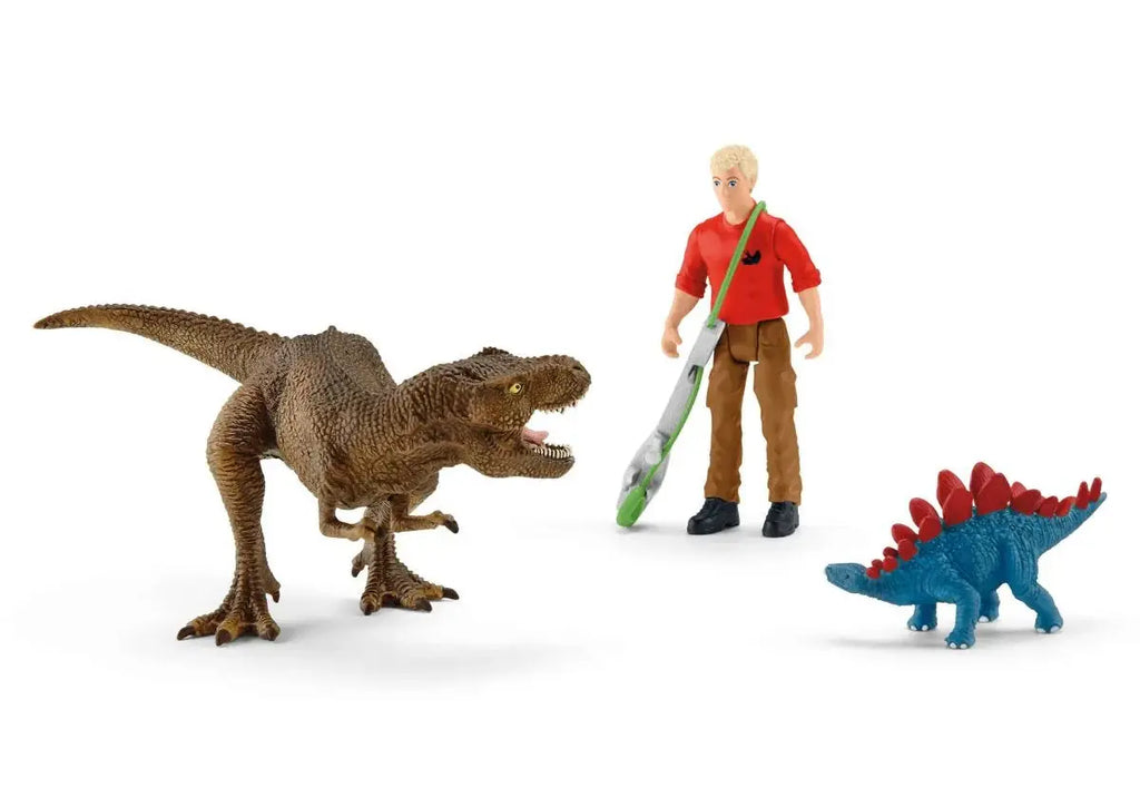 Schleich 41465 Tyrannosaurus Rex Attack Dinosaurs - TOYBOX Toy Shop