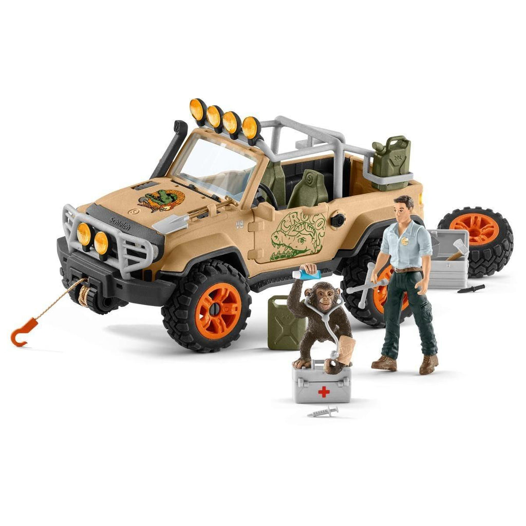 Schleich 42410 4x4 Vehicle With Winch - TOYBOX Toy Shop