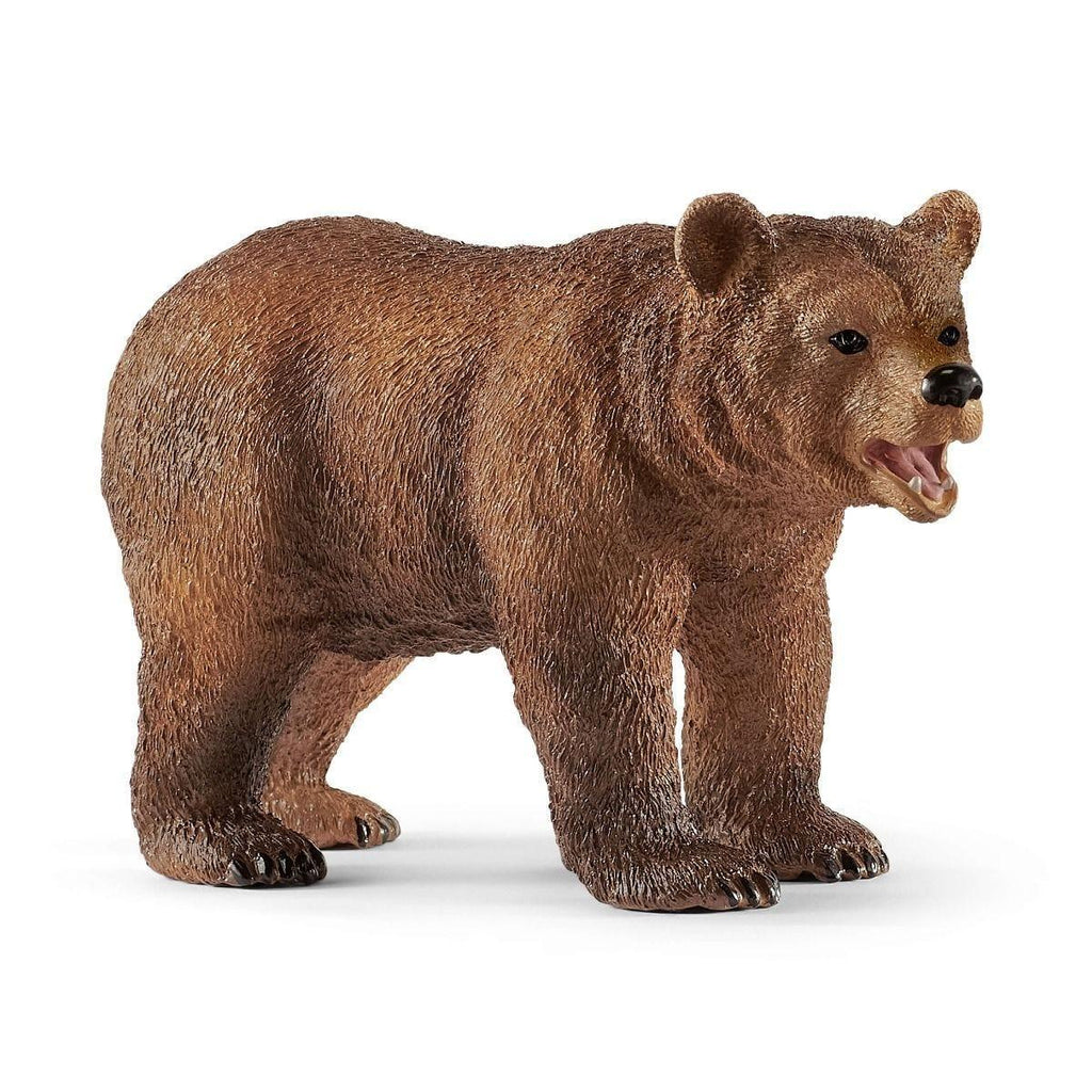 Schleich 42473 Wild Life Grizzly Bear Mother with Cub Figures - TOYBOX Toy Shop
