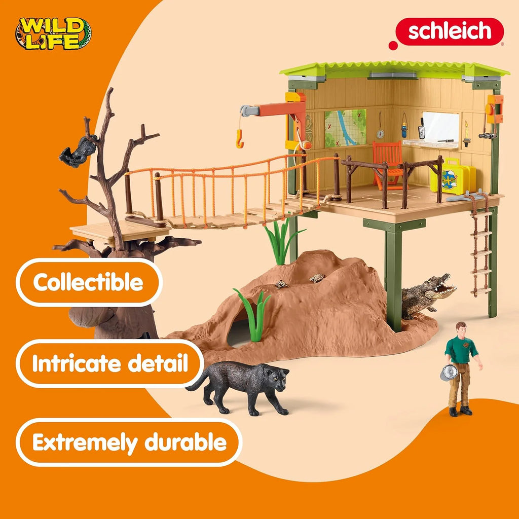 SCHLEICH 42507 WILD LIFE Ranger Adventure Station - TOYBOX Toy Shop