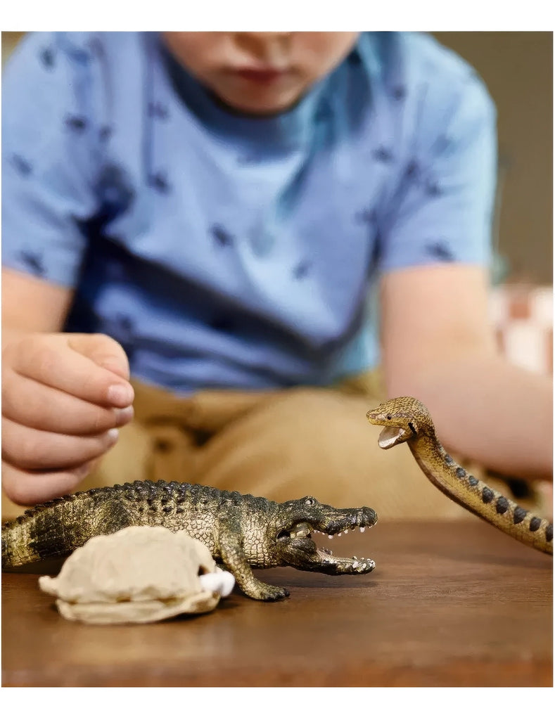 Schleich 42559 Wild Life Danger In The Swamp Figure Set