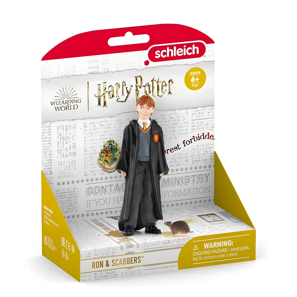 Schleich 42634 Ron Weasley and Scabbers Figure Set - TOYBOX Toy Shop