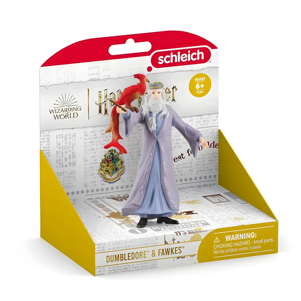 Schleich 42637 Dumbledore and Fawkes Figure Set - TOYBOX Toy Shop