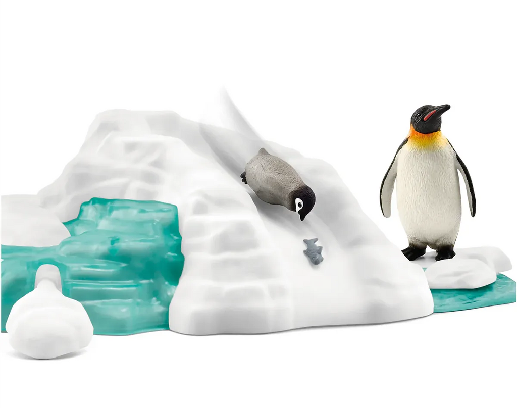 Schleich 42661 Wildlife Penguin Family Fun Playset