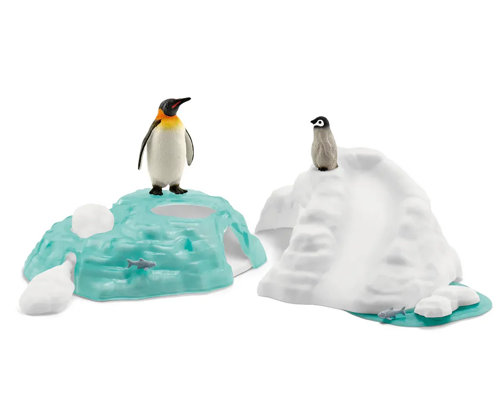 Schleich 42661 Wildlife Penguin Family Fun Playset