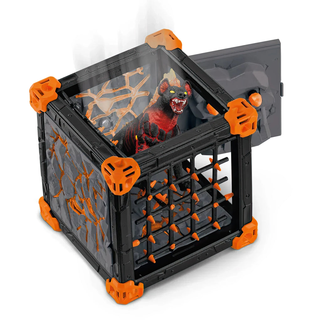 Schleich 42674 Battlecave Lava Hyena Action Playset