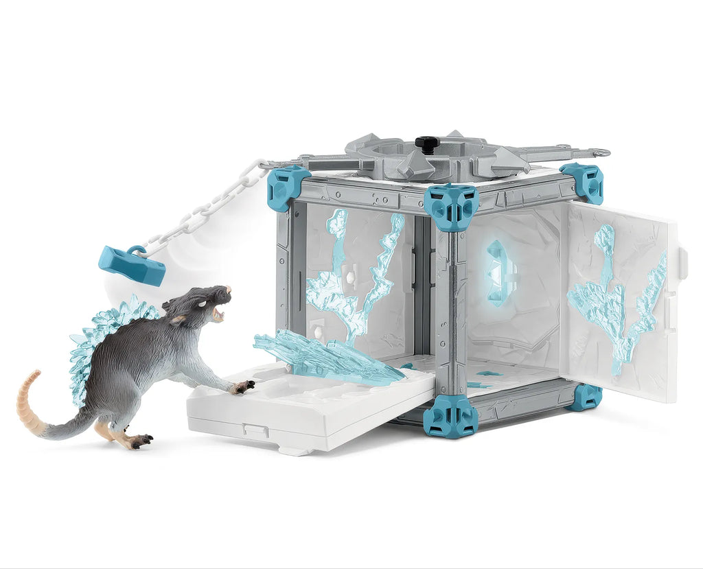 Schleich 42676 Eldrador Creatures Battlecave Ice Rat Playset