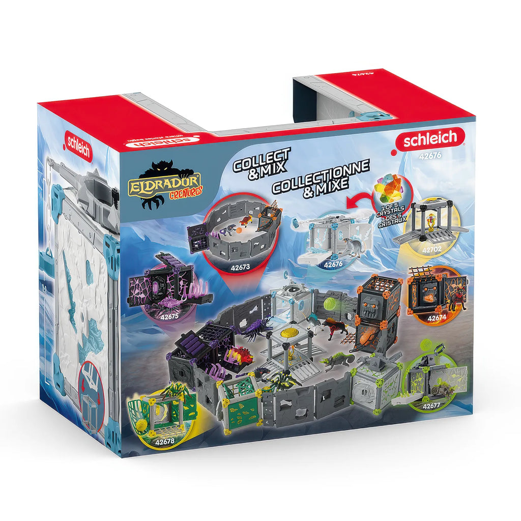 Schleich 42676 Eldrador Creatures Battlecave Ice Rat Playset