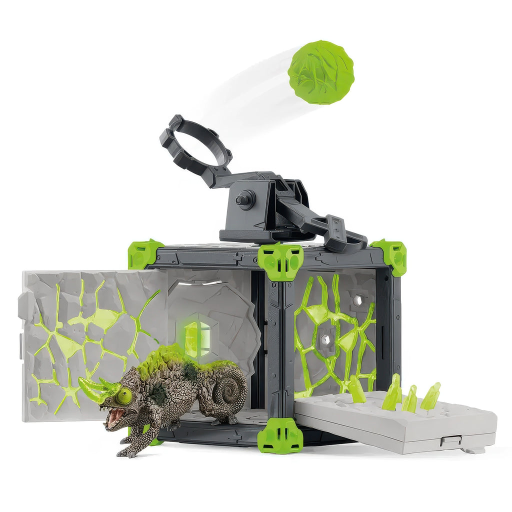 Schleich 42677 Battlecave Stone Chameleon Playset