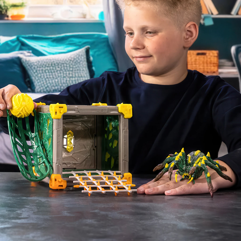 Schleich 42678 Battlecave Jungle Tarantula Playset