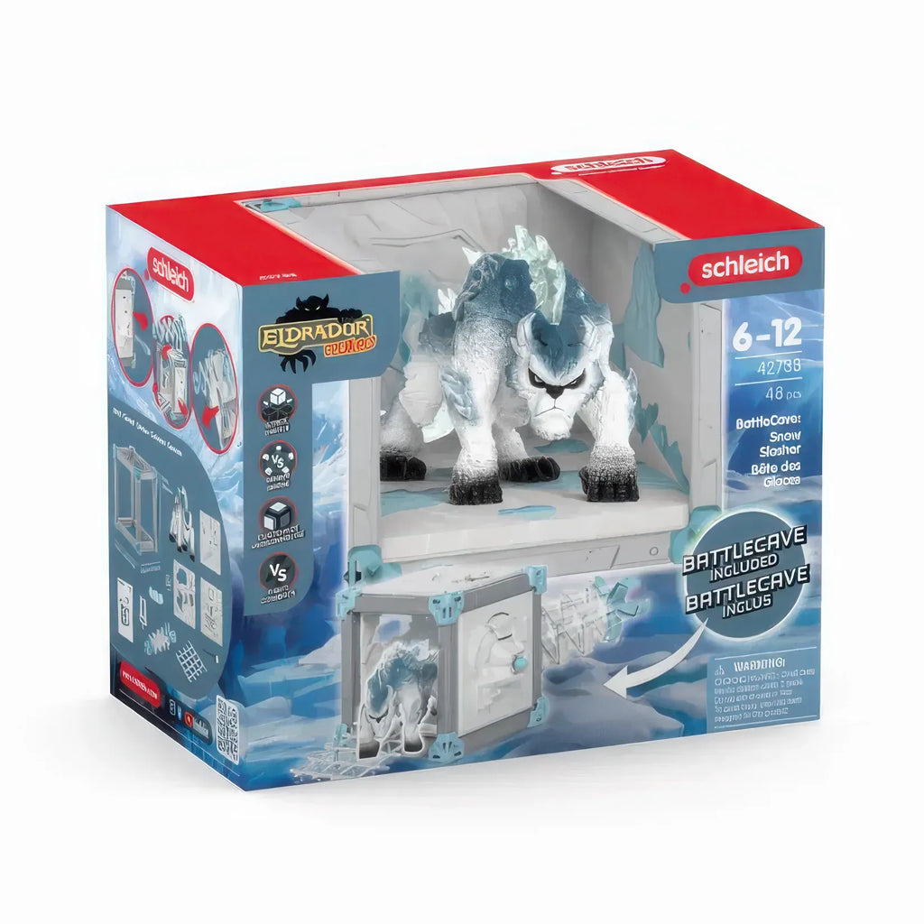 Schleich 42733 Battlecave Snow Slasher Playset