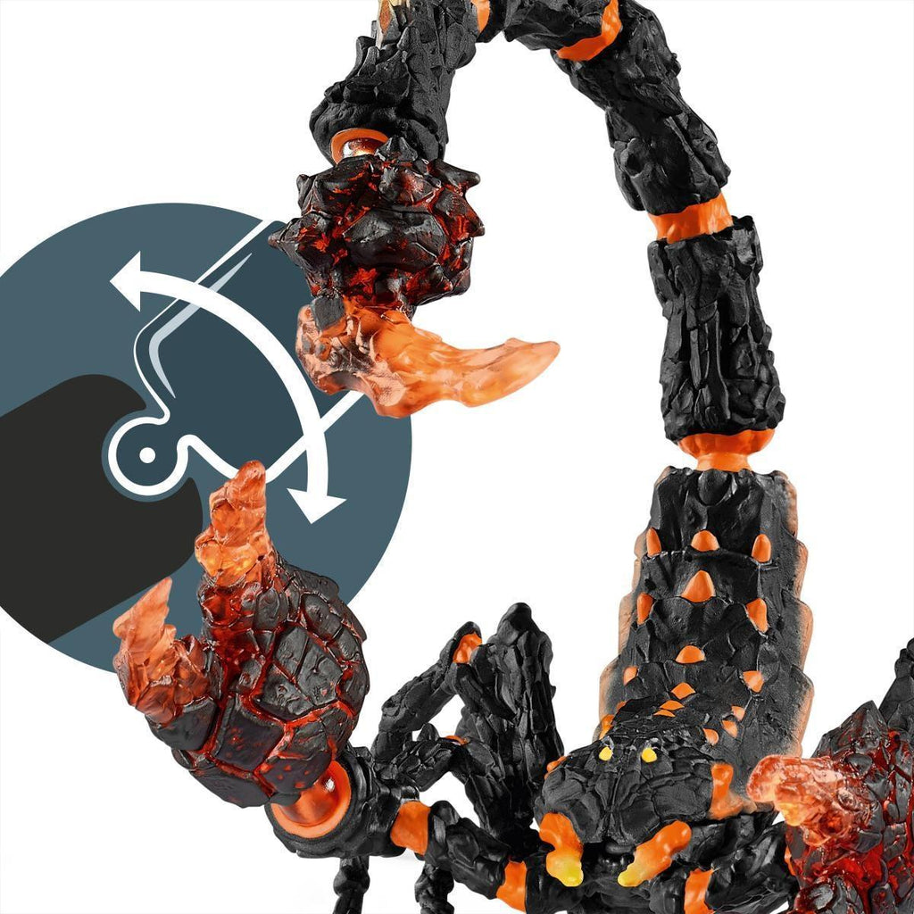Schleich 70142 Lava Scorpion Figure - TOYBOX Toy Shop