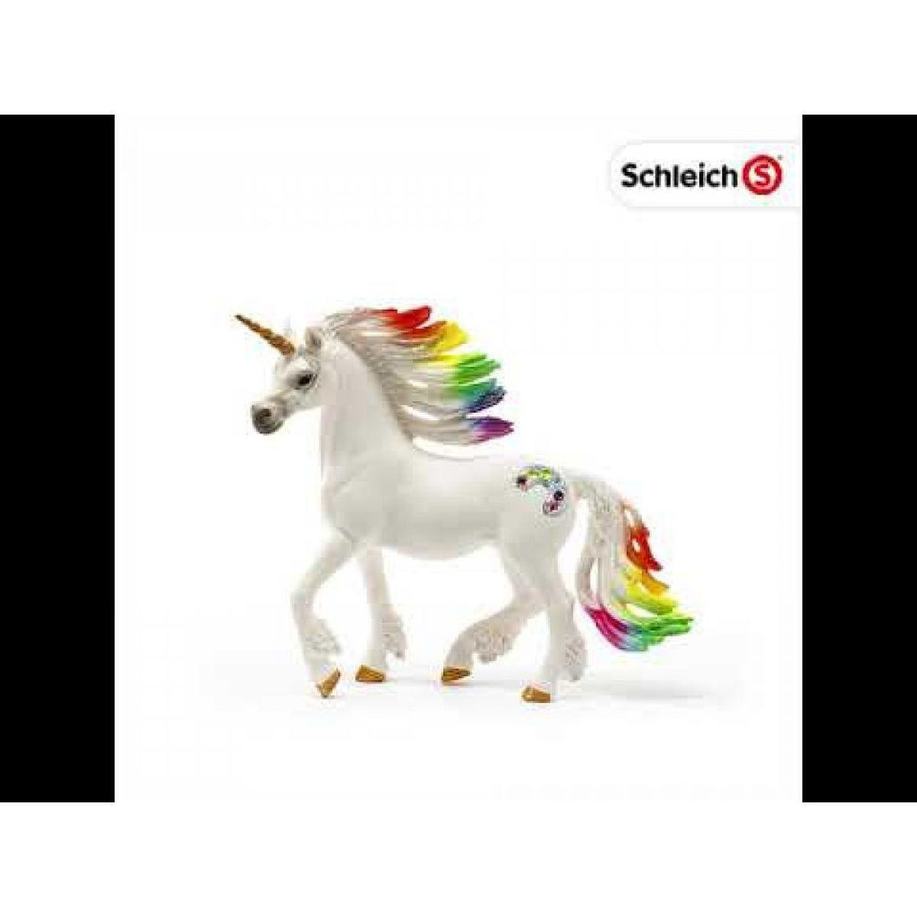 Schleich 70523 Rainbow Unicorn Stallion Figure - TOYBOX Toy Shop