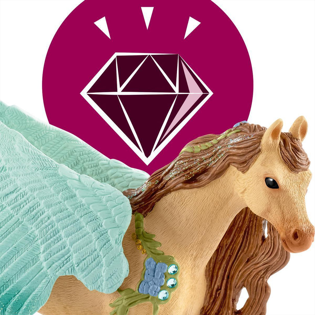 Schleich 70574 Decorated Pegasus Stallion Figure - TOYBOX Toy Shop