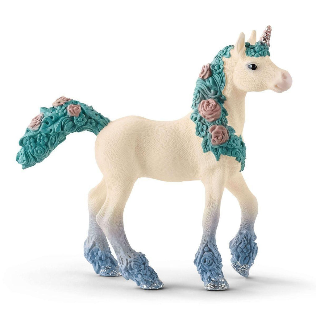 Schleich 70591 Flower Unicorn Foal Figure - TOYBOX Toy Shop