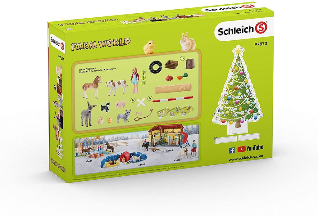 Schleich 97873 Farm World Advent Calendar 2020 - TOYBOX Toy Shop