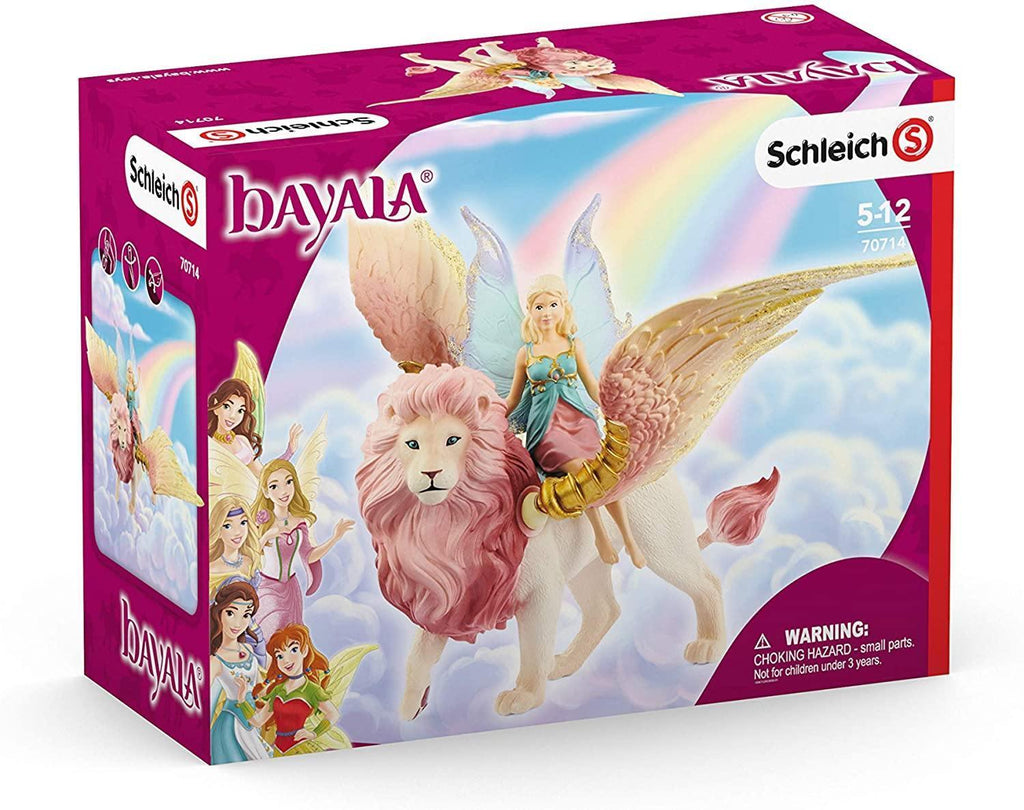 Schleich Fairy in Flight on Winged Lion - TOYBOX Toy Shop