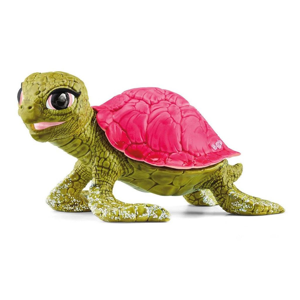 SCHLEICH Pink Sapphire Turtle Figure - TOYBOX Toy Shop