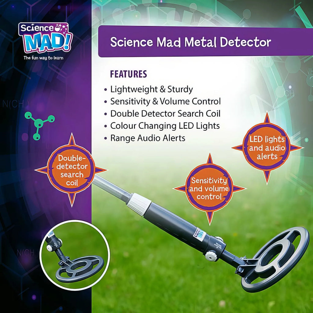 Science Mad Digital Metal Detector - TOYBOX Toy Shop