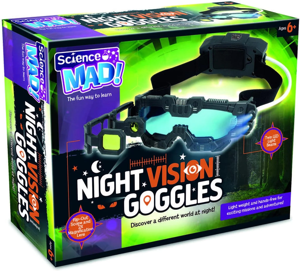 Science Mad Night Vision Goggles - TOYBOX Toy Shop