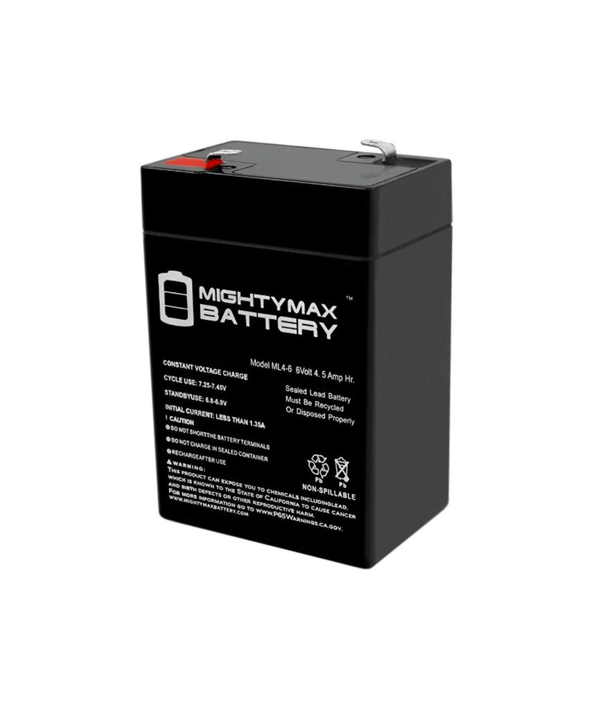 Sealed Lead Acid Battery 6V 4Ah - TOYBOX Toy Shop