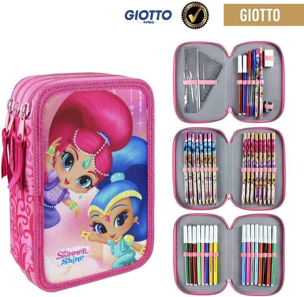Shimmer & Shine Triple Filled Pencil Case - TOYBOX Toy Shop
