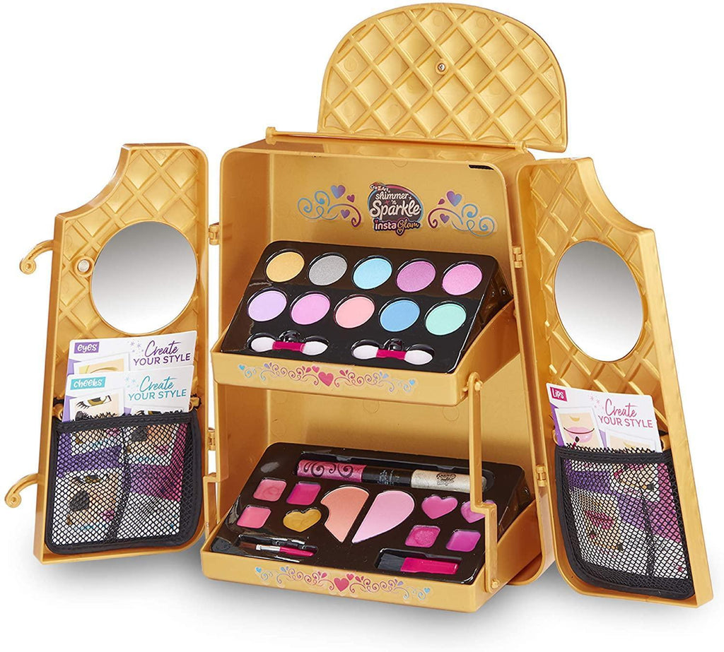 Shimmer 'n Sparkle InstaGlam All-in-One Beauty Makeup Backpack - TOYBOX