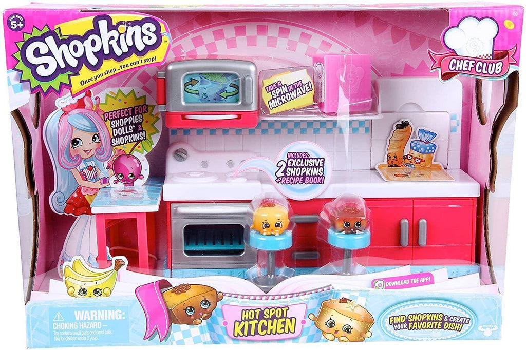 Shopkins 56152 Chef Club Hot Spot Kitchen Playset - TOYBOX Toy Shop