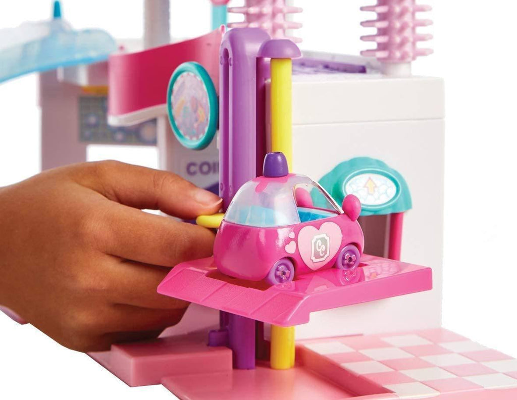 Shopkins Cutie Cars Toy, Splash 'n' Go Spa Wash Playset - TOYBOX
