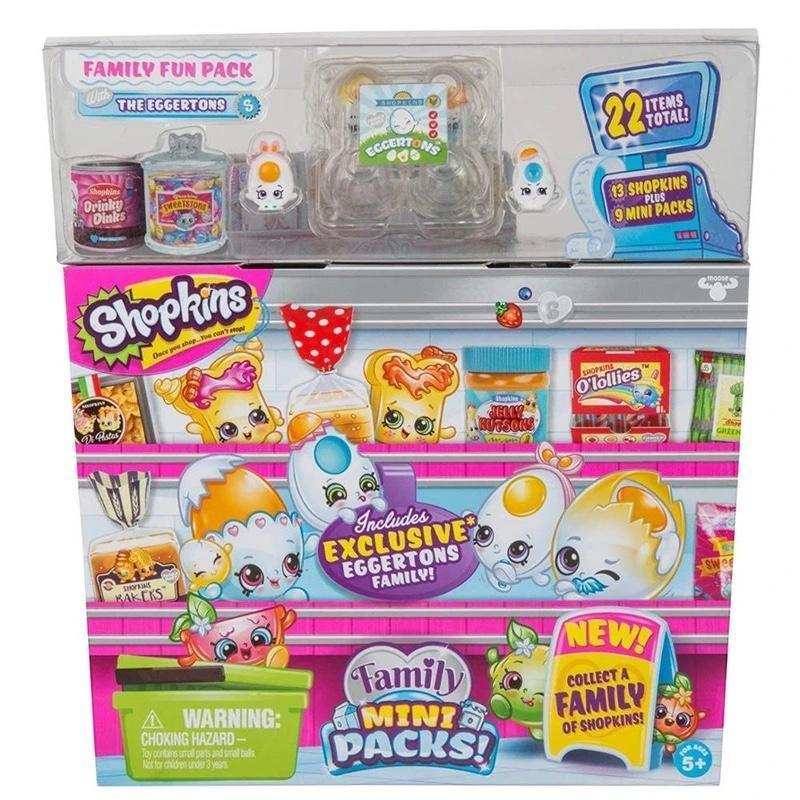 Shopkins New Families in Collectible Mini Pack - 22 Pieces - TOYBOX Toy Shop