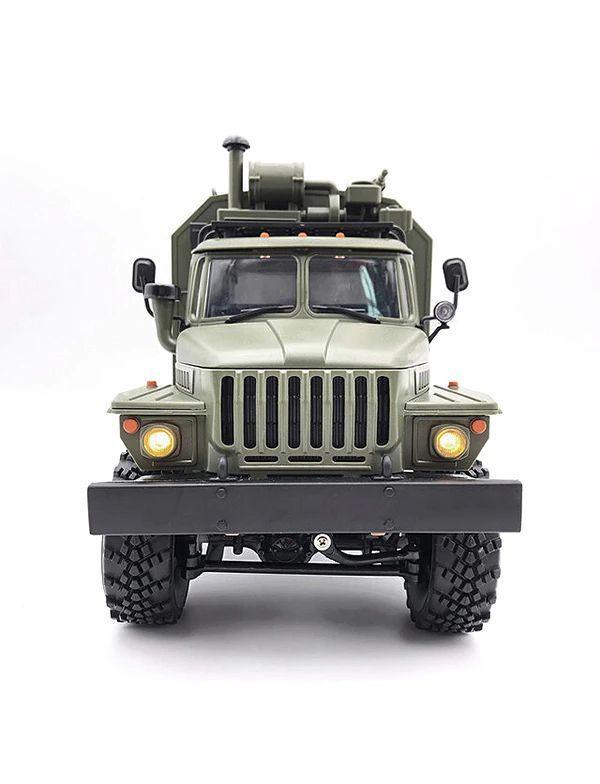 Six-Wheel Drive Remote Control RC Military Truck Crawler - TOYBOX