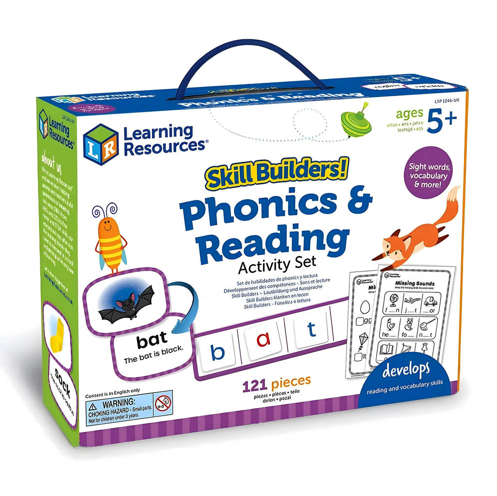 Learning Resources Skill Builders! Phonics & Reading Activity Set - TOYBOX Toy Shop