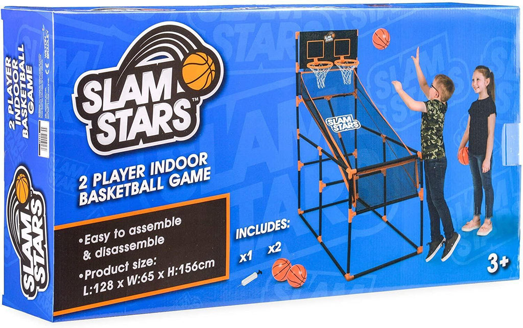 Slam Stars 2 Player Kids Indoor Basketball Game - TOYBOX Toy Shop