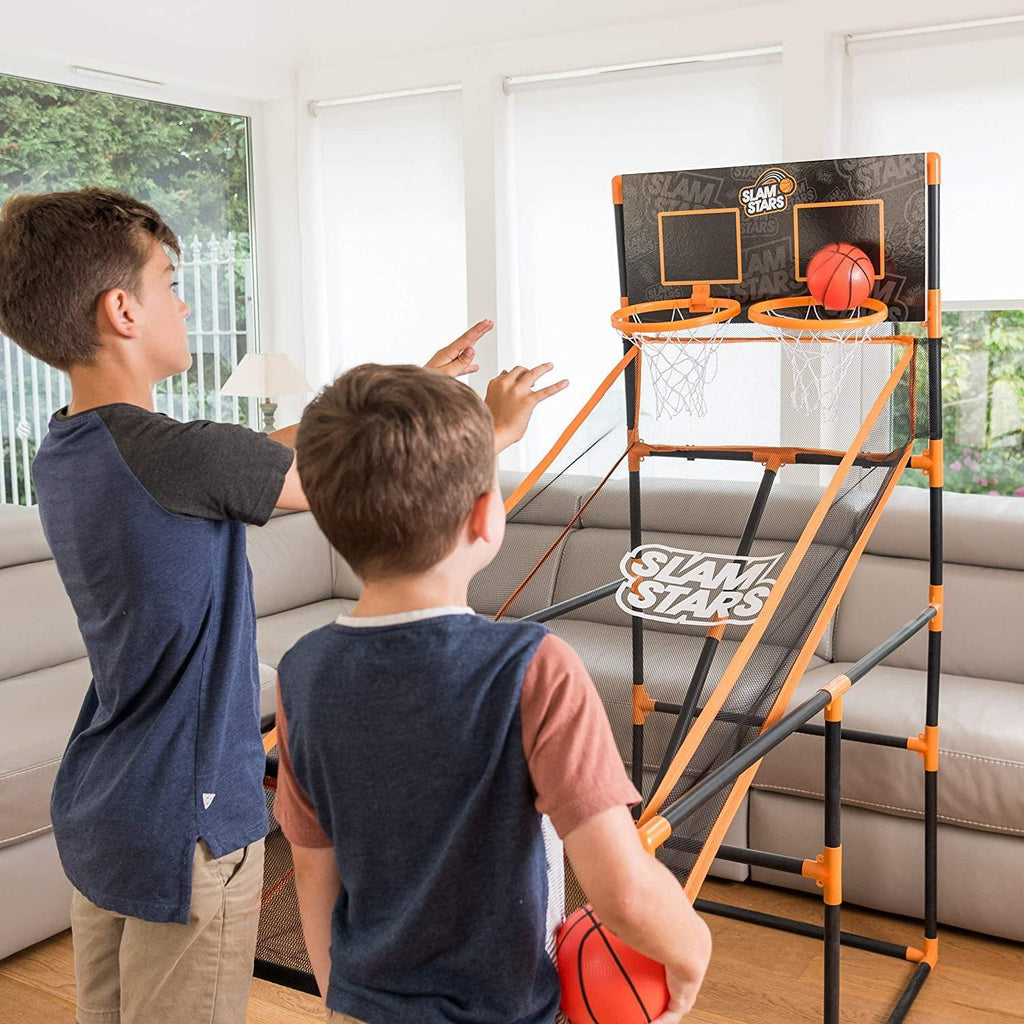 Slam Stars 2 Player Kids Indoor Basketball Game - TOYBOX Toy Shop