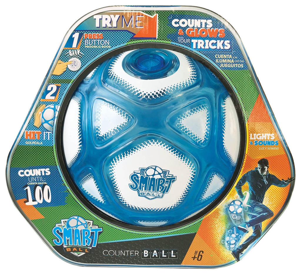 Smart Ball Speed Counter Light and Sounds Football - TOYBOX Toy Shop