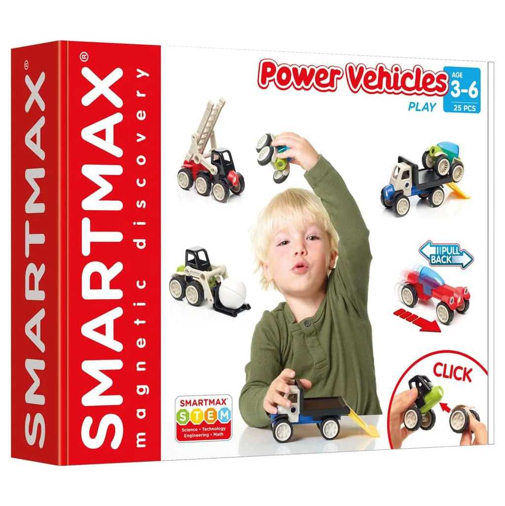 Smartmax Power Vehicles Magnetic Discovery Play Set - TOYBOX Toy Shop