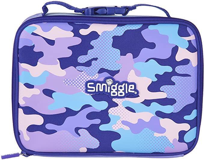 SMIGGLE Block Square Lunchbox Purple - TOYBOX Toy Shop