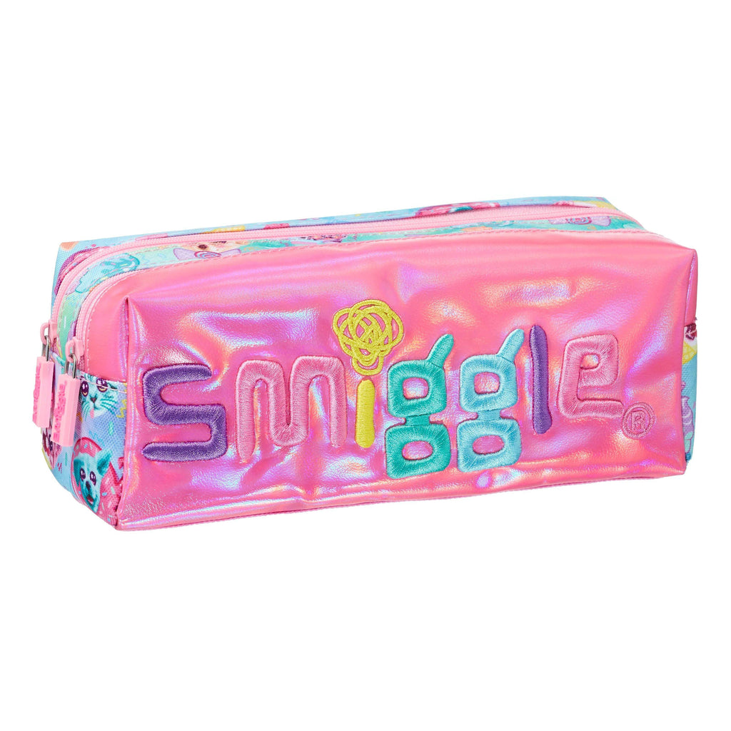 SMIGGLE 269308 Galaxy Twin Zip Pencil Case - TOYBOX Toy Shop