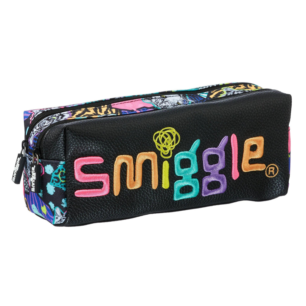 SMIGGLE 269328 Galaxy Twin Zip Pencil Case - TOYBOX Toy Shop