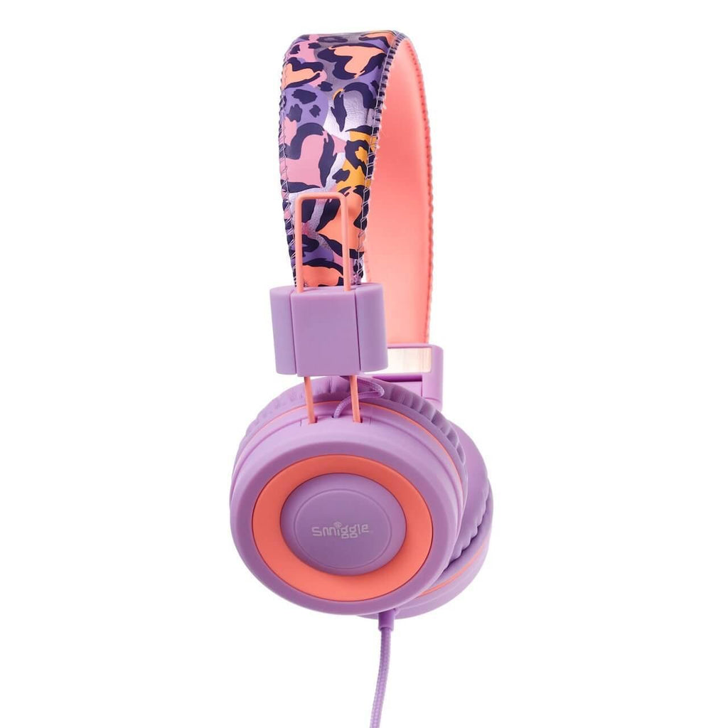 SMIGGLE 412228 Flow Flex Headphones, Colour Lilac - TOYBOX
