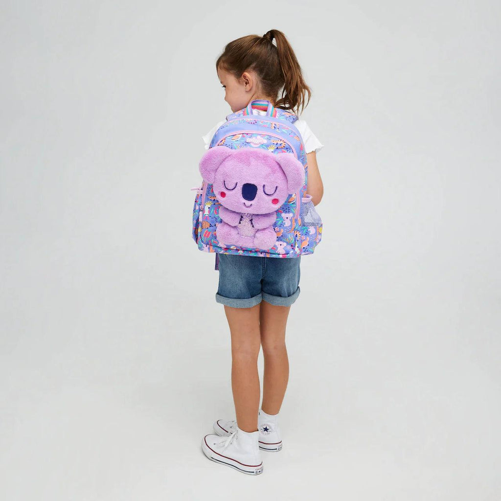 SMIGGLE Animalia Junior Character Backpack - Lilac - TOYBOX Toy Shop