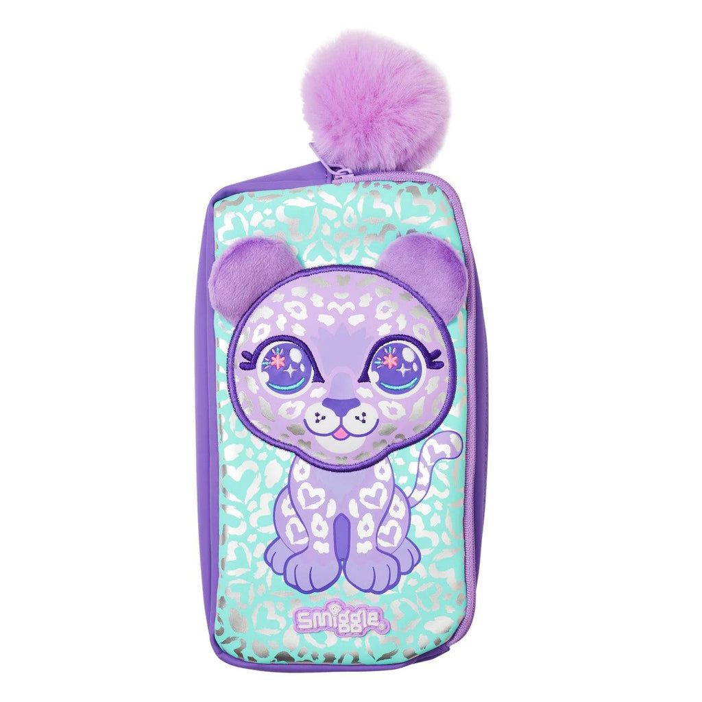 SMIGGLE Best Budz Character Pocket Pencil Case - Lilac - TOYBOX Toy Shop