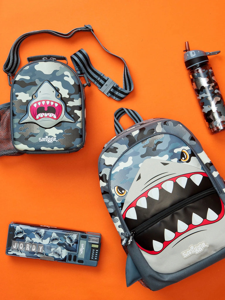 Smiggle Best Budz Pop Out Pencil Case - Grey