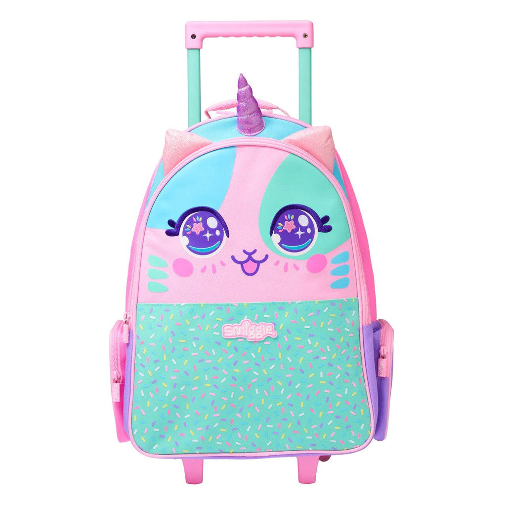 SMIGGLE Best Budz Trolley Backpack With Light-Up Wheels - TOYBOX Toy Shop