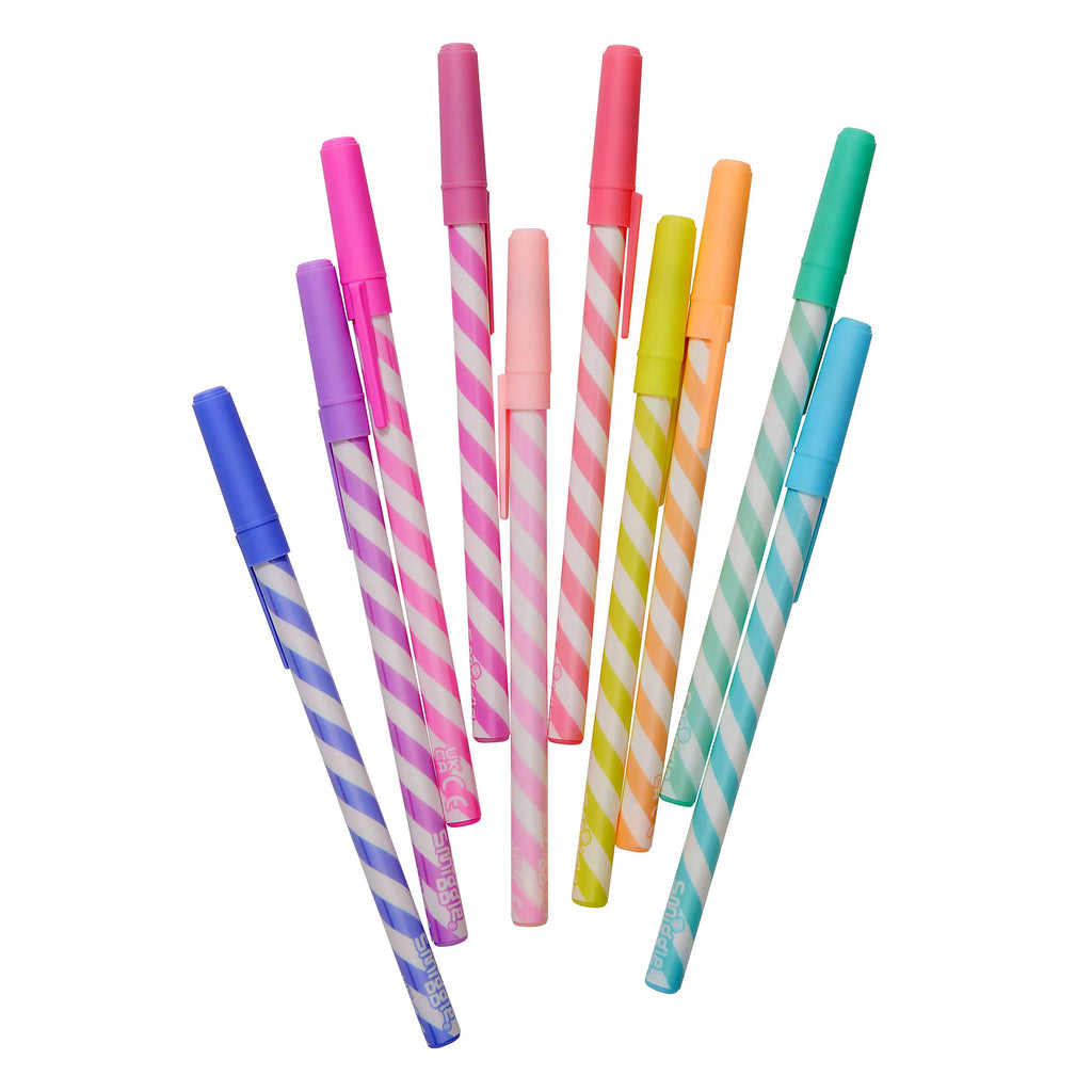 Smiggle Bubble Time Pen Pack - Lilac